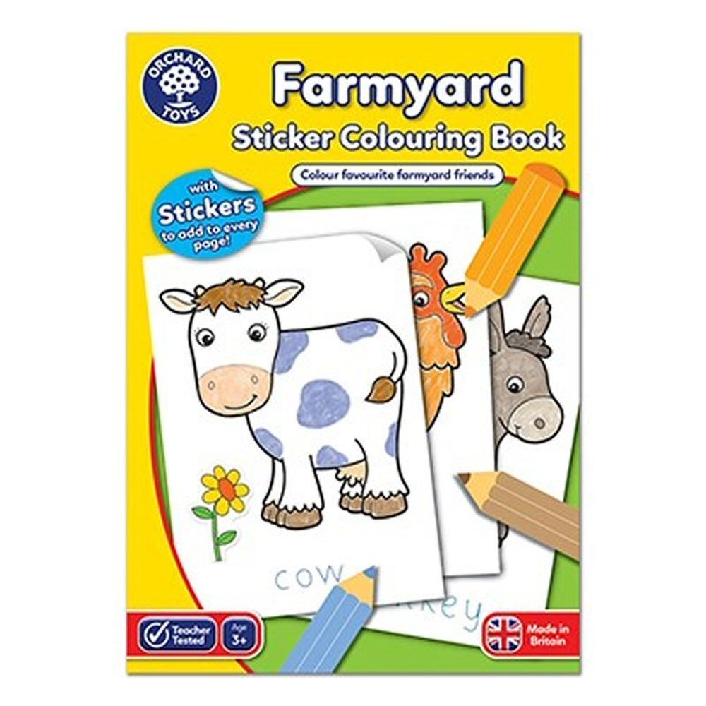 Orchard Toys Farmyard Colouring Book – Old Railway Line Garden Centre