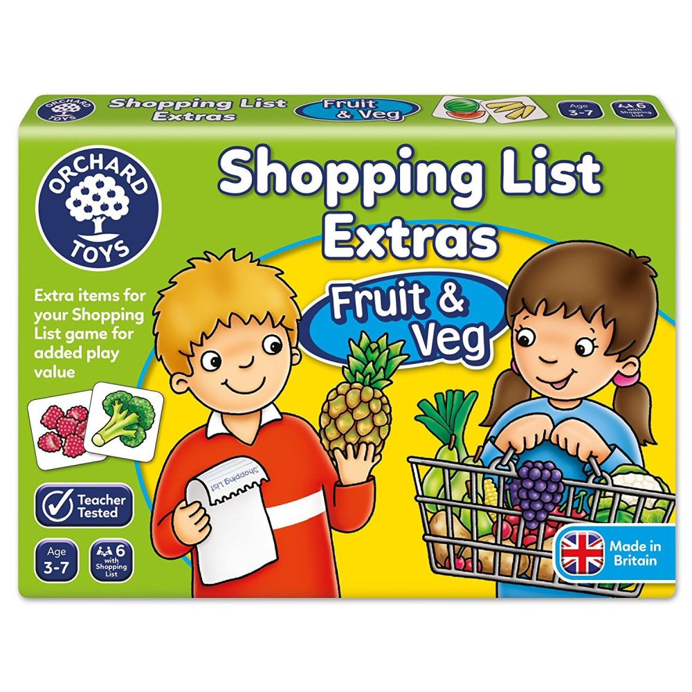 Orchard Toys Shopping List Extras - Fruit & Veg