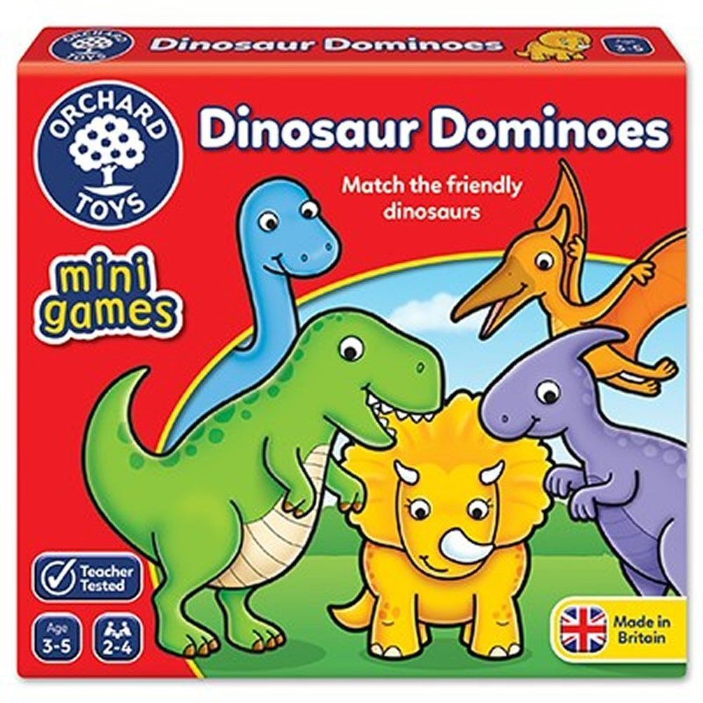 Orchard Toys Dinosaur Dominoes Mini Game