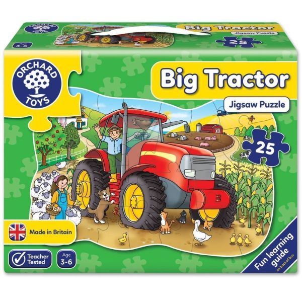 Orchard Toys 25 Piece Big Tractor Jigsaw Puzzle