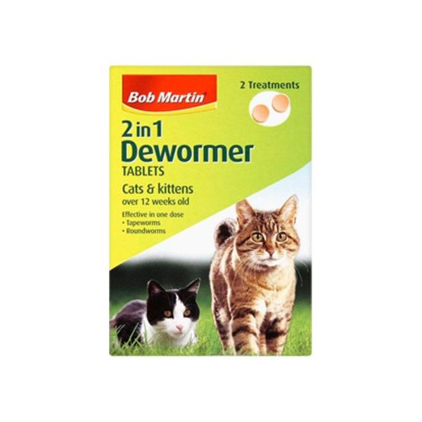 Bob Martin 2 in 1 Dewormer For Cats & Kittens
