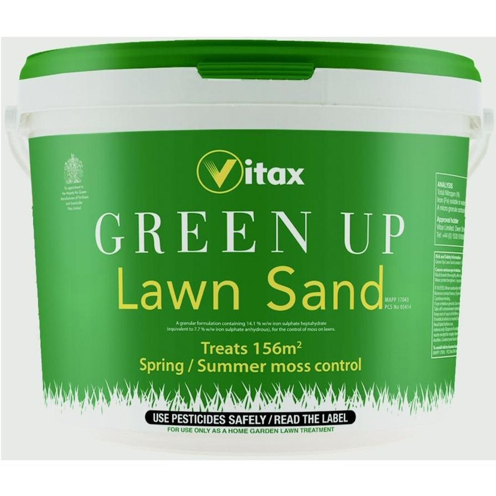 Vitax 12kg Green Up Lawn Sand Tub