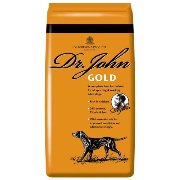 Dr John 15kg Gold Complete Adult & Working Dog Food