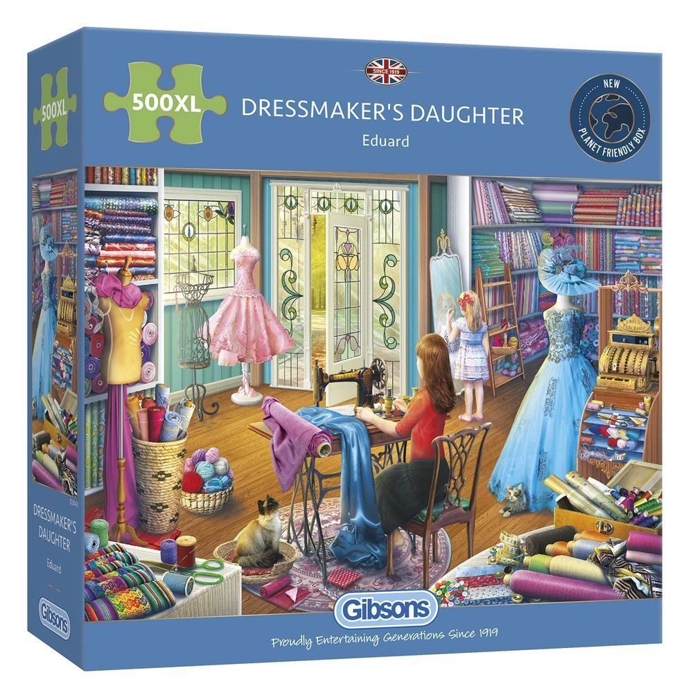 Gibsons Games 500XL Piece The Dressmaker's Daughter Jigsaw Puzzle