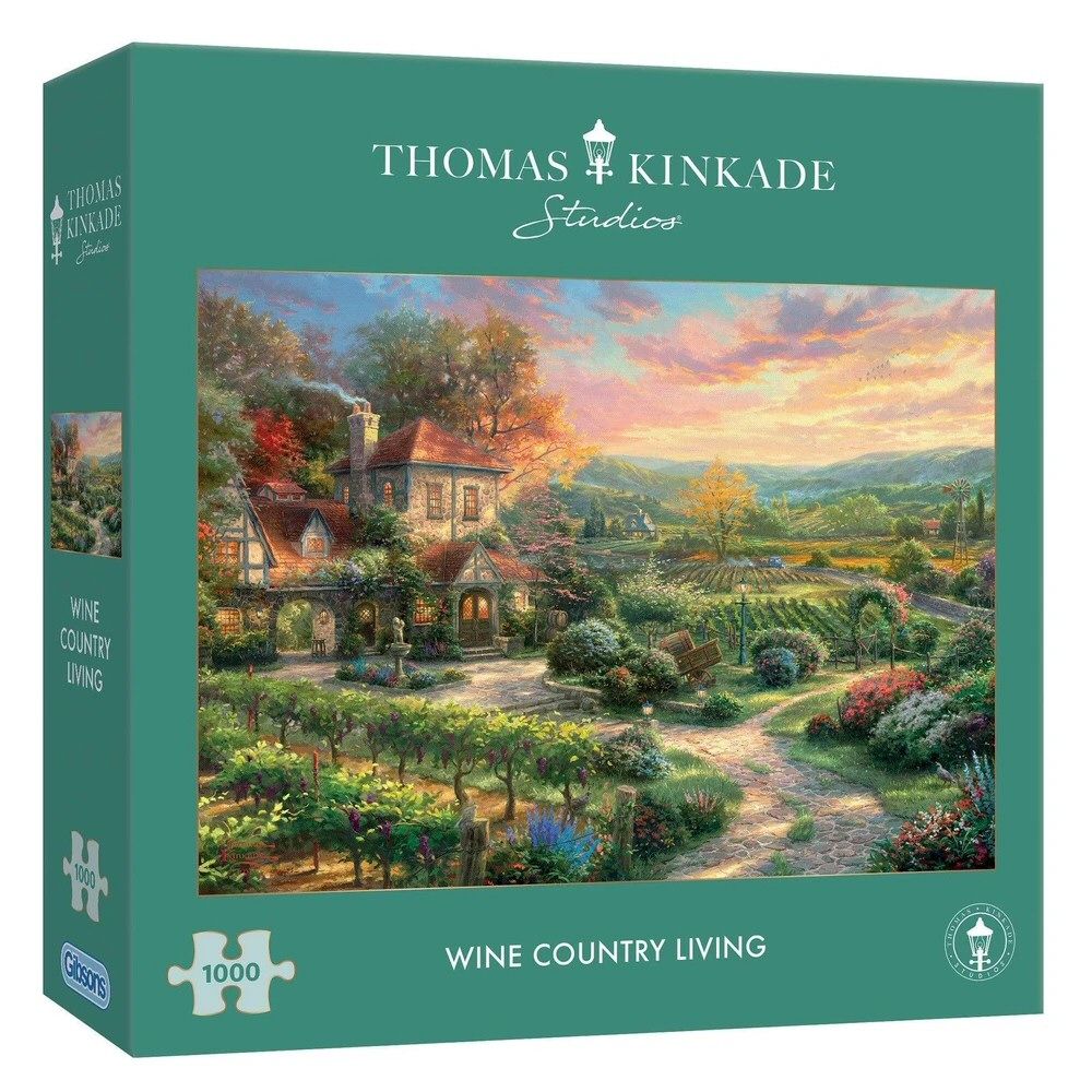 Gibsons Games 1000 Piece Wine Country Living Jigsaw Puzzle