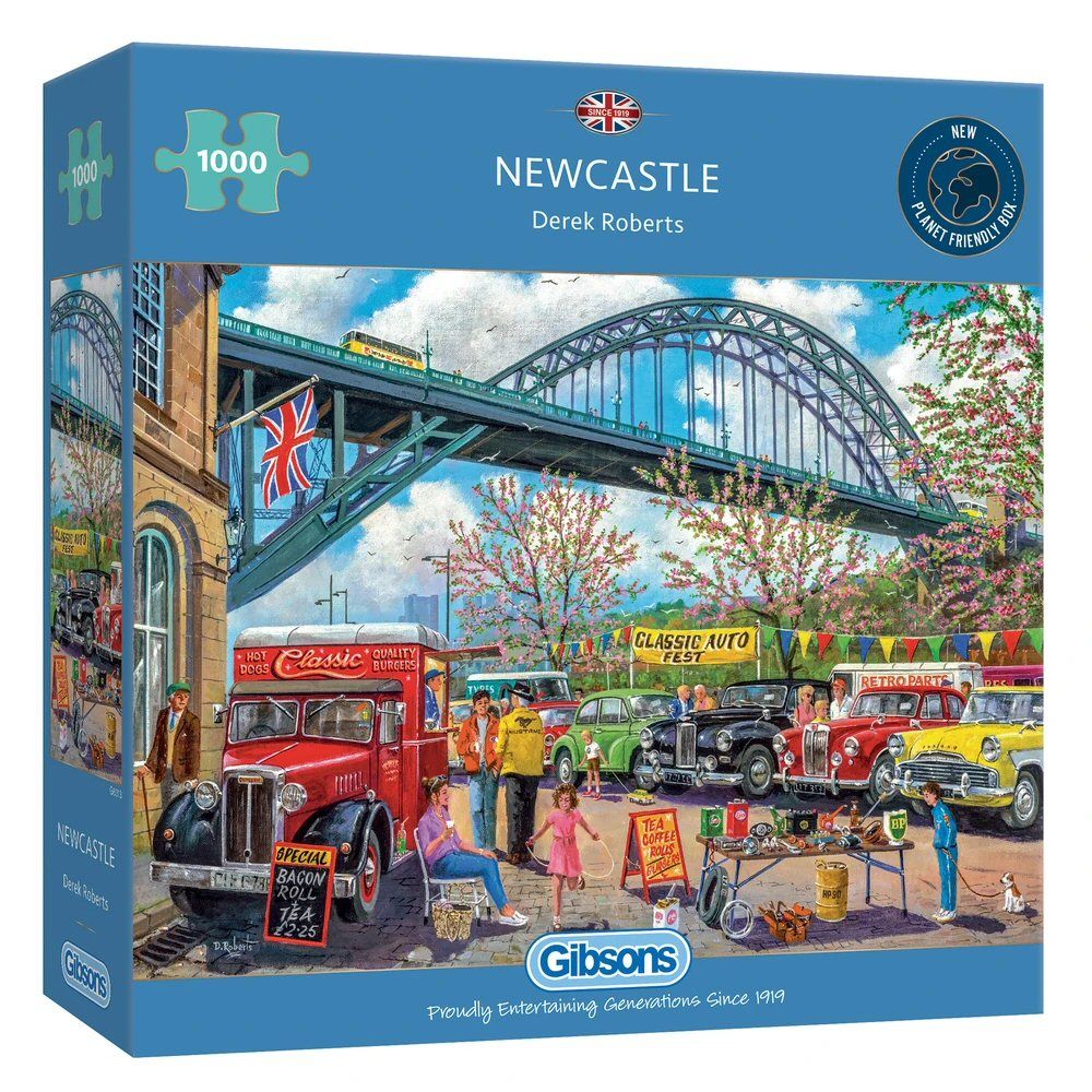 Gibsons Games 1000 Piece Newcastle Jigsaw Puzzle