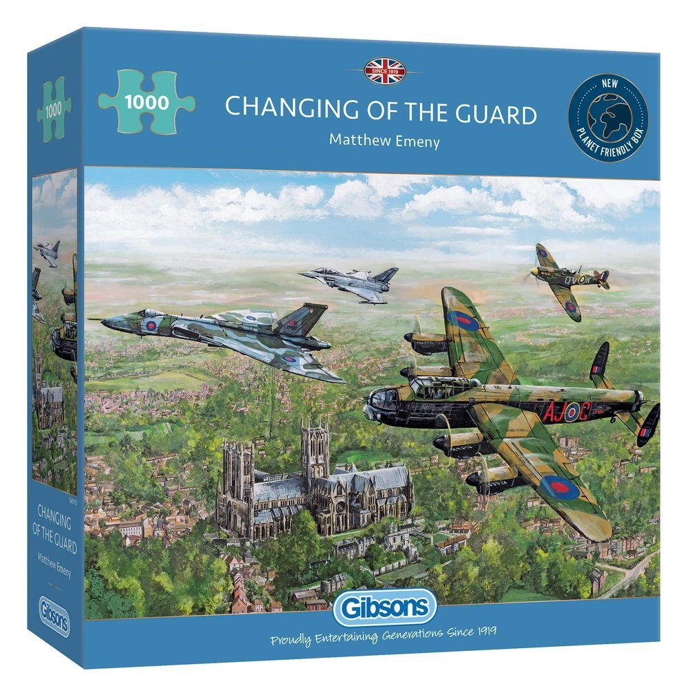 Gibsons Games 1000 Piece Changing of the Guard Jigsaw Puzzle