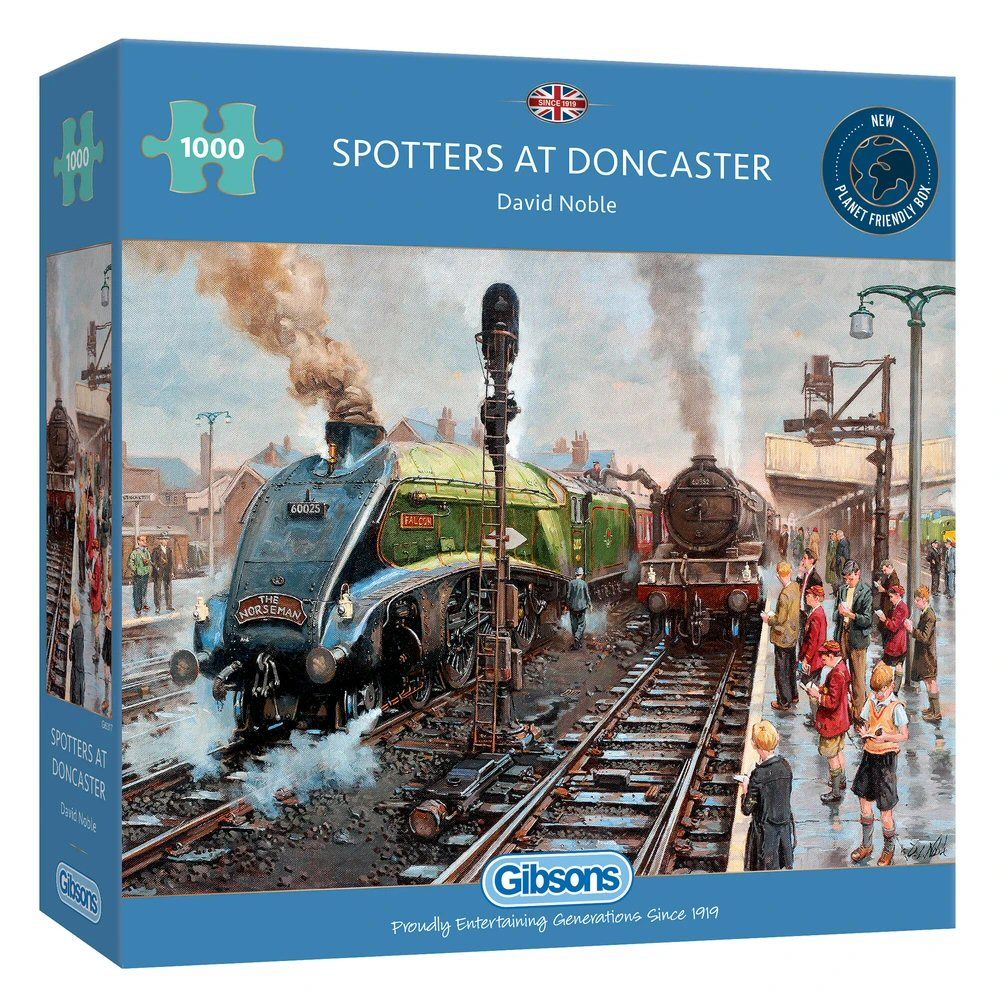 Gibsons Games 1000 Piece Spotters At Doncaster Jigsaw Puzzle