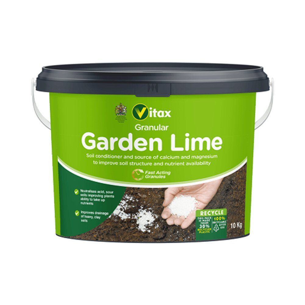 Vitax 10kg Granular Garden Lime