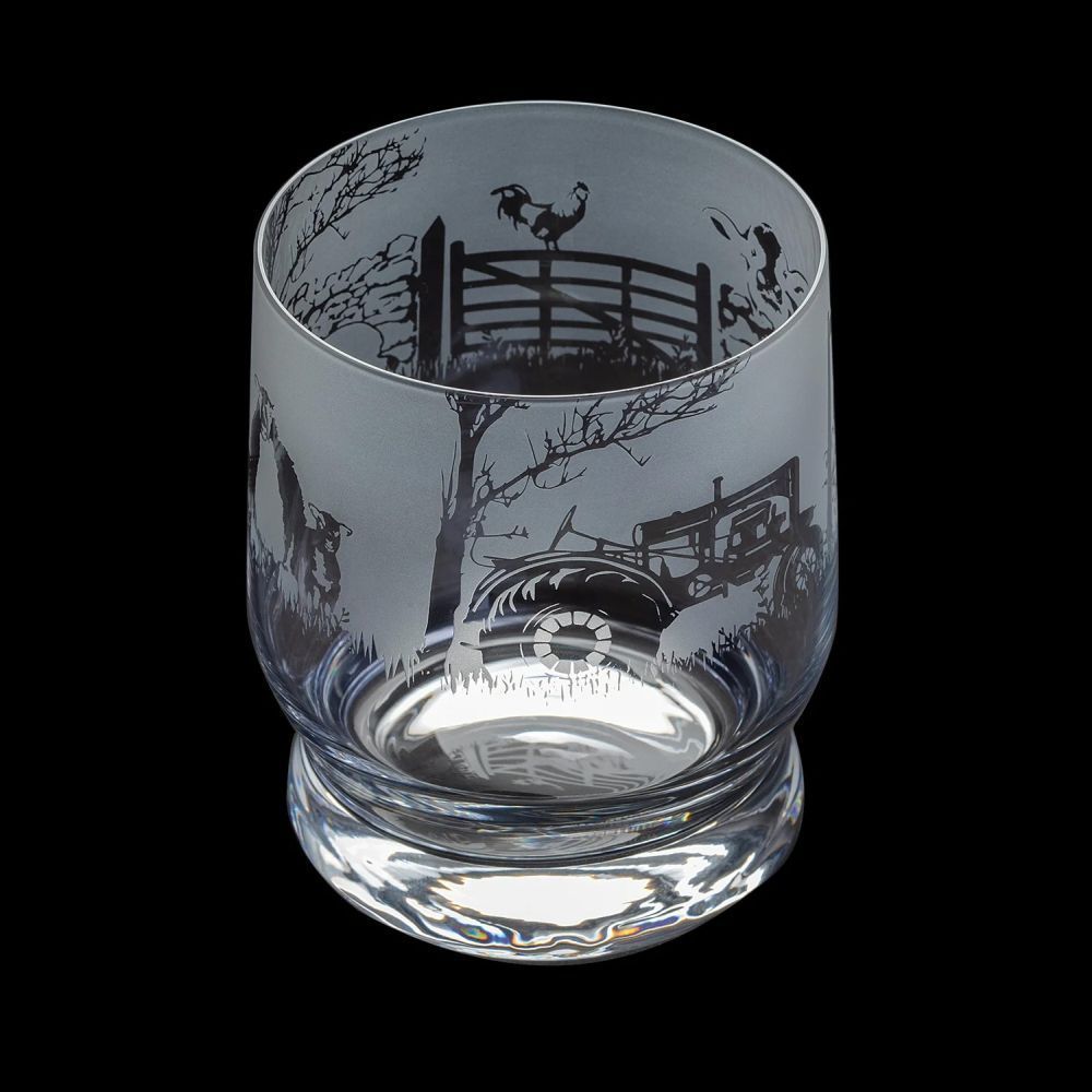 Dartington Aspect Farm Scene Tumbler