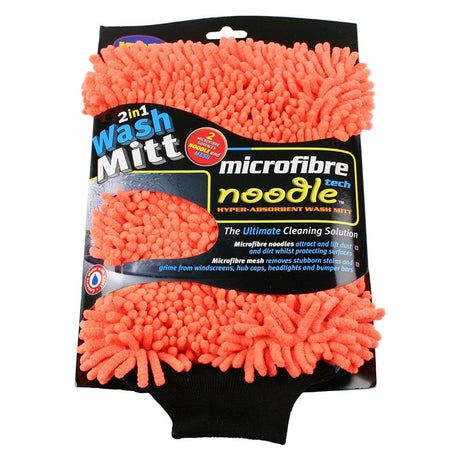 Kent 2 in 1 Microfibre Noodle Mitt (Assorted Colours)