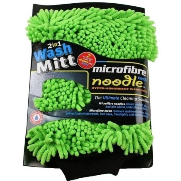Kent 2 in 1 Microfibre Noodle Mitt (Assorted Colours)