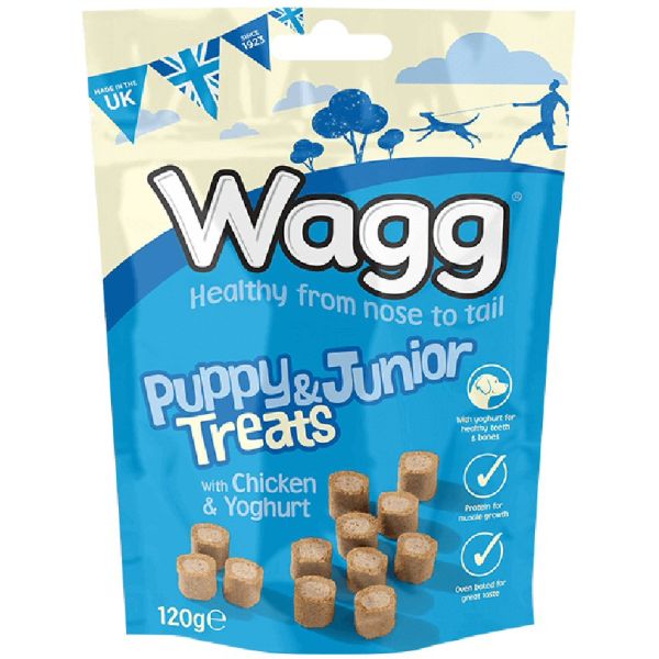 Wagg 120g Chicken & Yoghurt Puppy & Junior Treats
