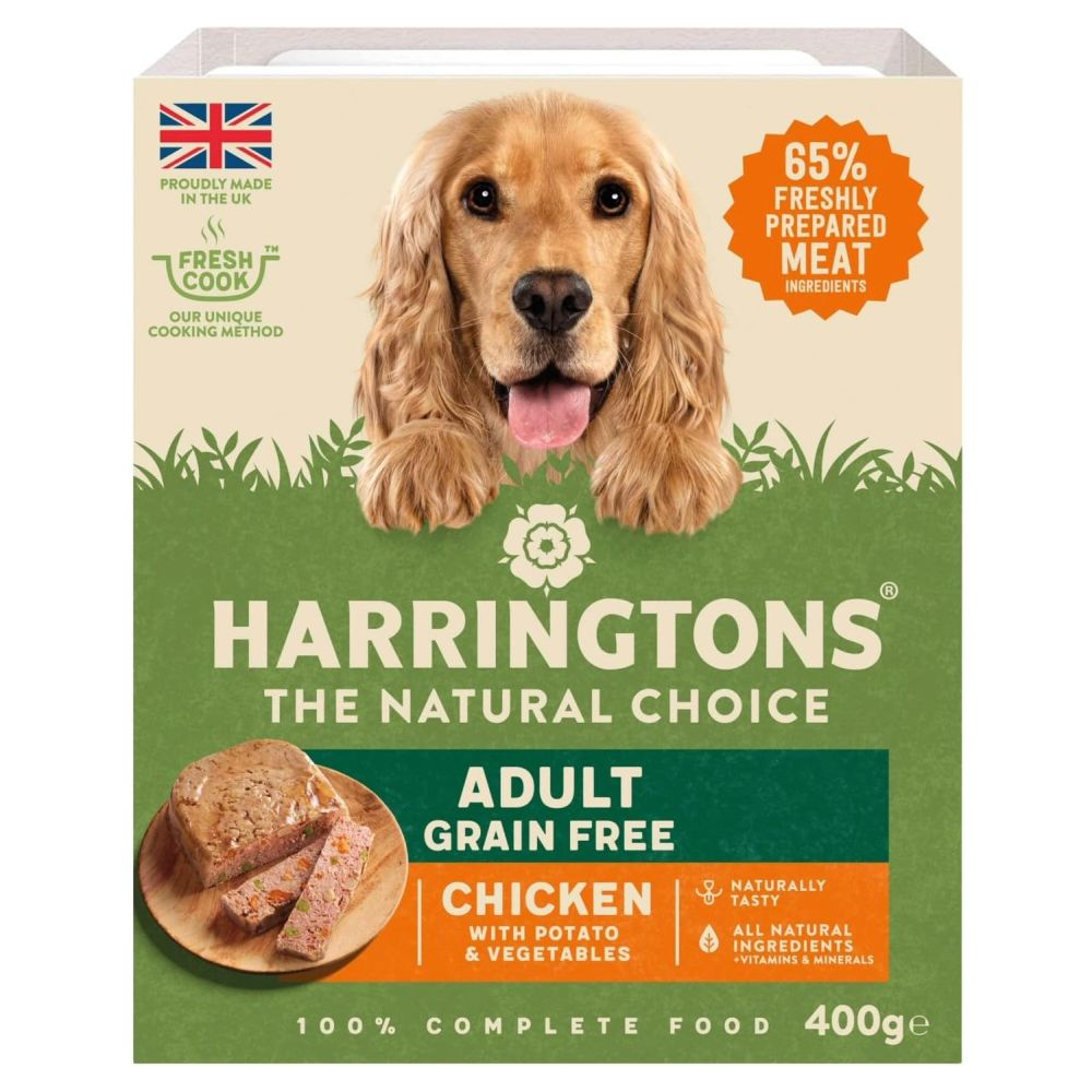 Harringtons 400g Chicken & Veg Adult Wet Dog Food