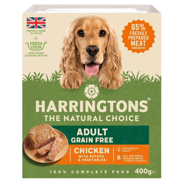 Harringtons 400g Chicken & Veg Adult Wet Dog Food