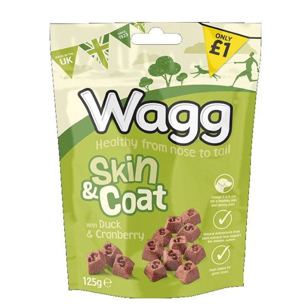 Wagg 125g Skin & Coat Treats