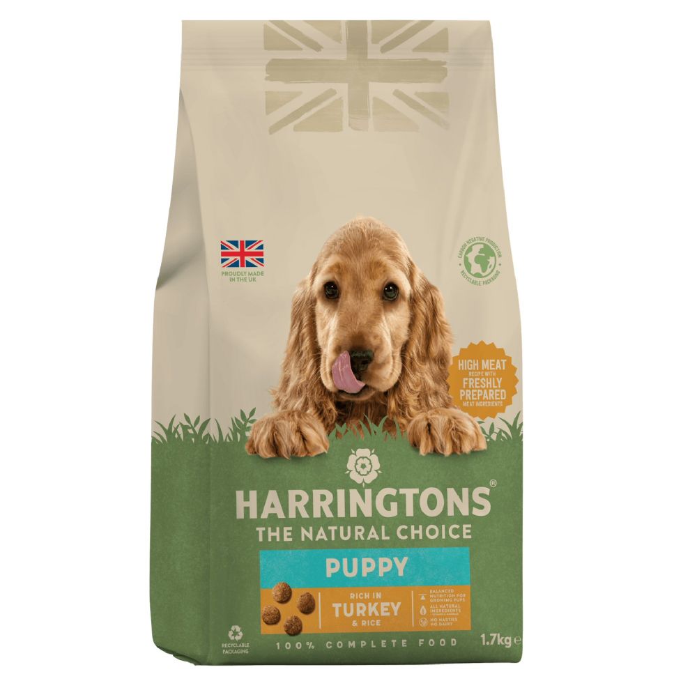 Harringtons 1.7kg Turkey & Rice Dry Puppy Food