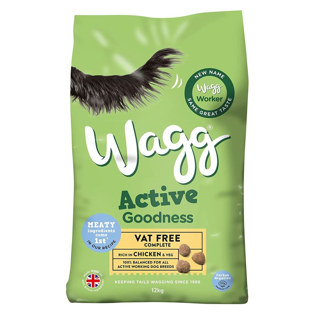 Wagg 12kg Active Goodness Chicken & Veg