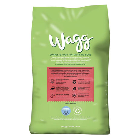 Wagg 12kg Active Goodness Beef & Veg Adult Dry Dog Food