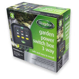 Blagdon 3 Outlet Powersafe Safe Weatherproof Electrical Switch Box