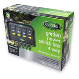 Blagdon 4 Outlet Powersafe Safe Weatherproof Electrical Switch Box