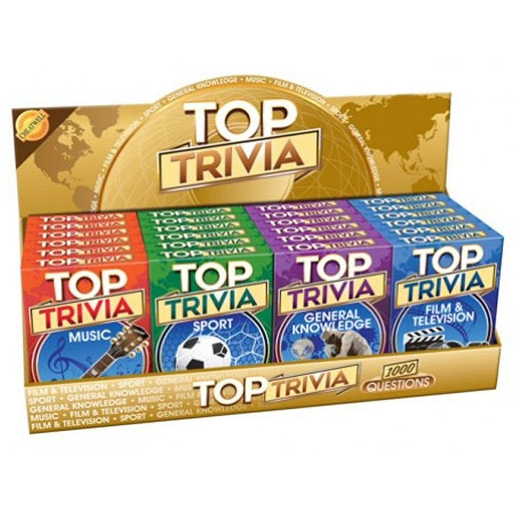 Cheatwell Games Top Trivia Cards (Assorted)