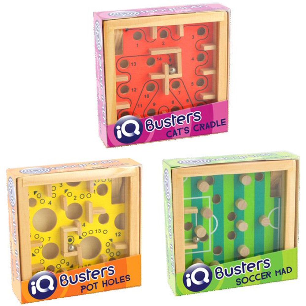 Cheatwell Games IQ Buster Labyrinth Puzzle (Choice of 3)