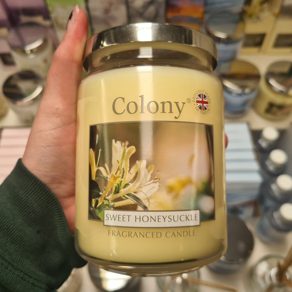 Wax Lyrical Colony Sweet Honeysuckle Large Jar Candle