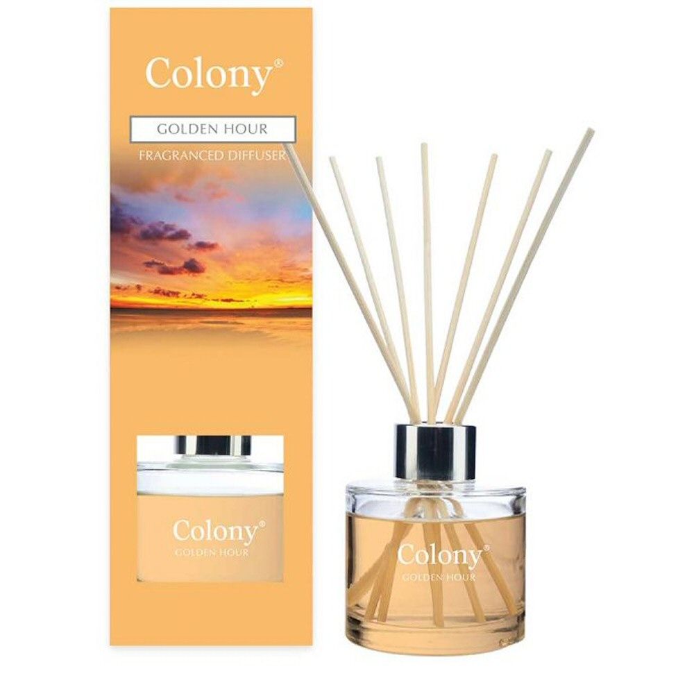 Wax Lyrical Colony 100ml Golden Hour Reed Diffuser