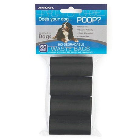 Ancol 60 Bio-Degradable Waste Bag Rolls