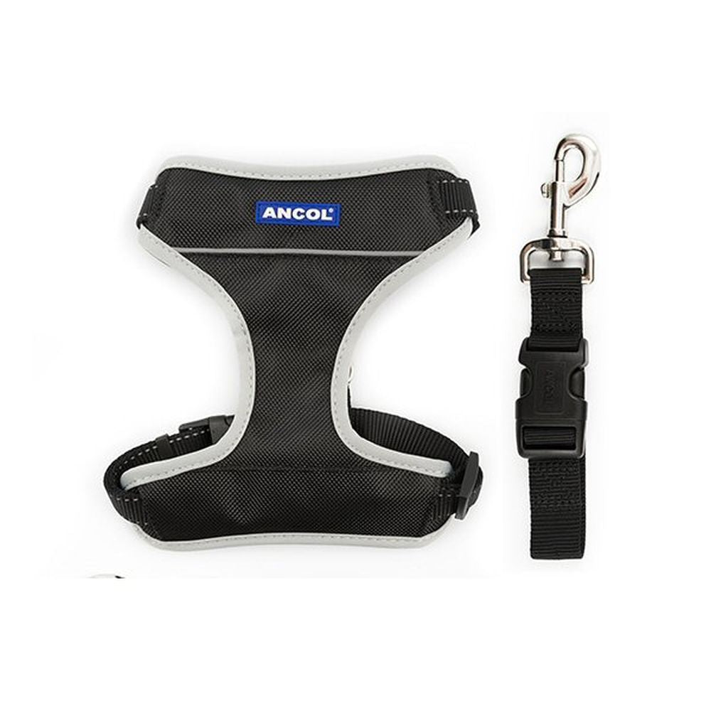 Ancol 42 - 66cm Medium Black Travel Harness