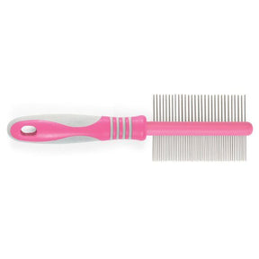 Ancol Pink Heritage Double Sided Cat Comb