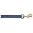 Ancol 60cm x 19mm Blue Timberwolf Leather Dog Lead