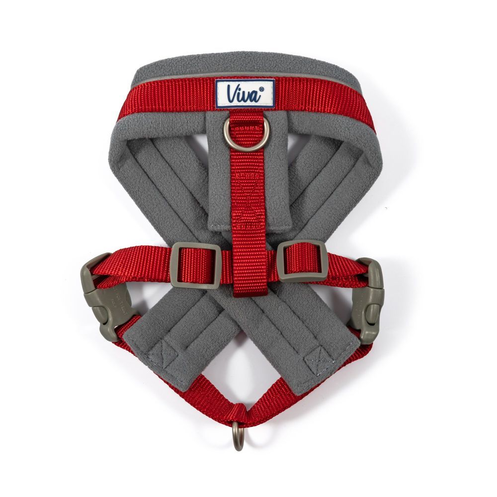 Ancol Viva Medium Red Padded Dog Harness