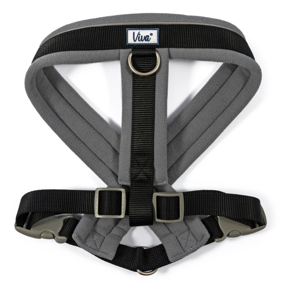 Ancol Viva X-Large Black Padded Dog Harness