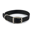 Ancol Viva Black Poly-Weave Dog Collar