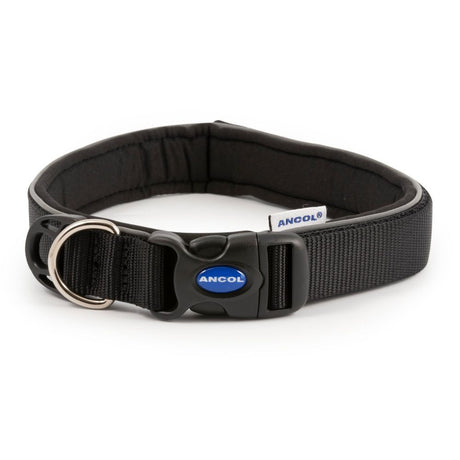 Ancol Extreme Size 4 (35-43cm) Black Dog Collar