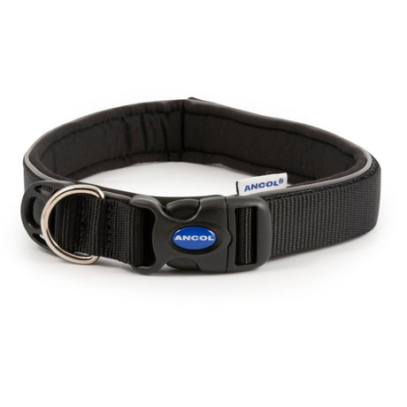 Ancol Extreme Size 6 (46-54cm) Black Dog Collar