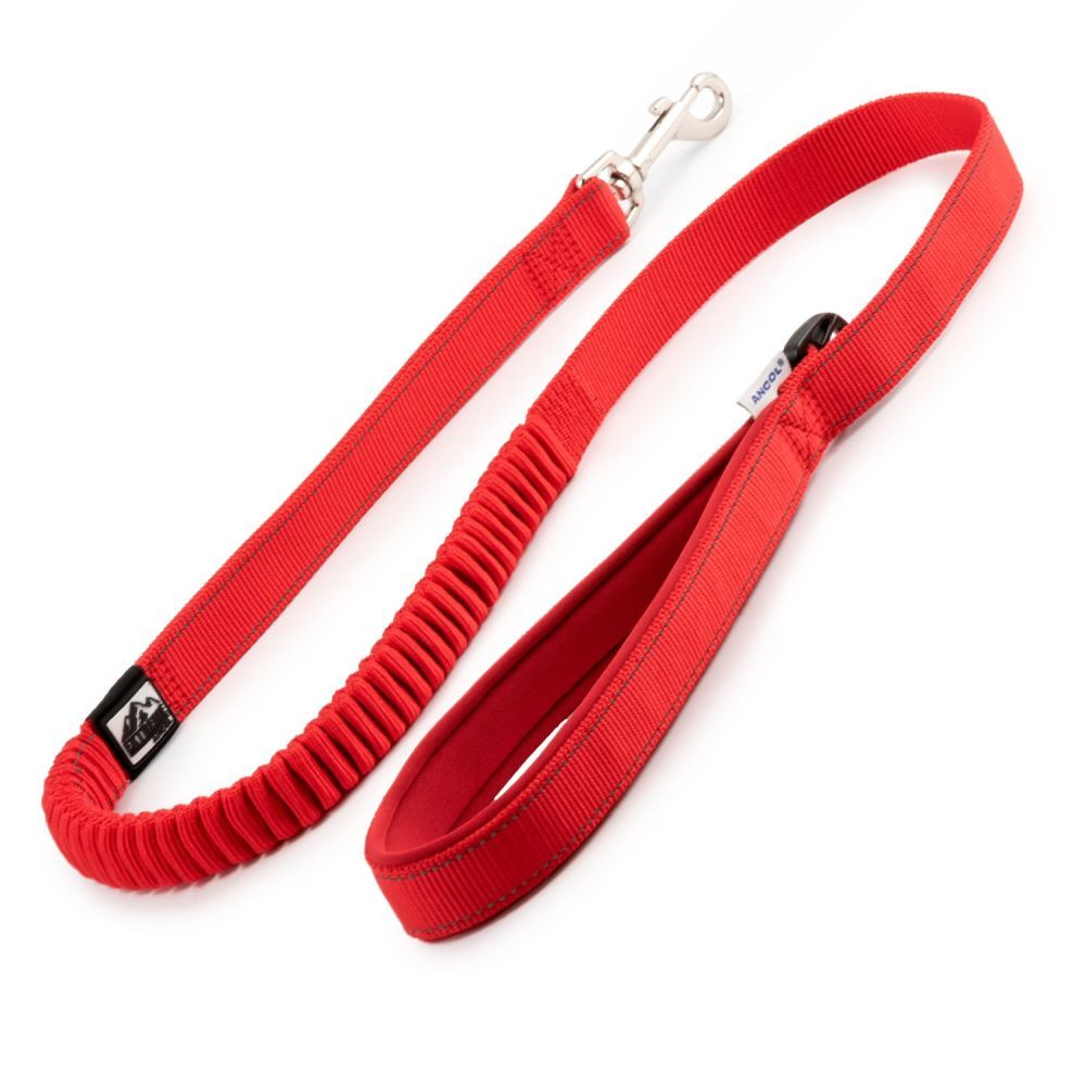 Ancol Extreme Red 1.2m Shock Absorbing Dog Lead