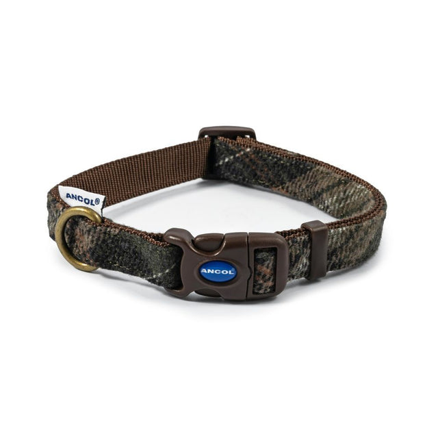 Ancol Heritage Large Country Check Adjustable Dog Collar