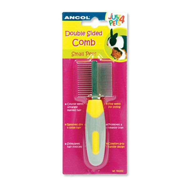 Ancol Just 4 Pets Small Animal Double Sided Comb