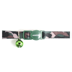 Ancol Green Camouflage Breakaway Cat Collar