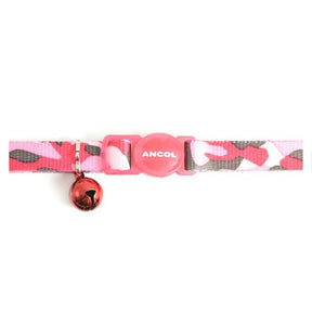 Ancol Pink Camouflage Breakaway Cat Collar