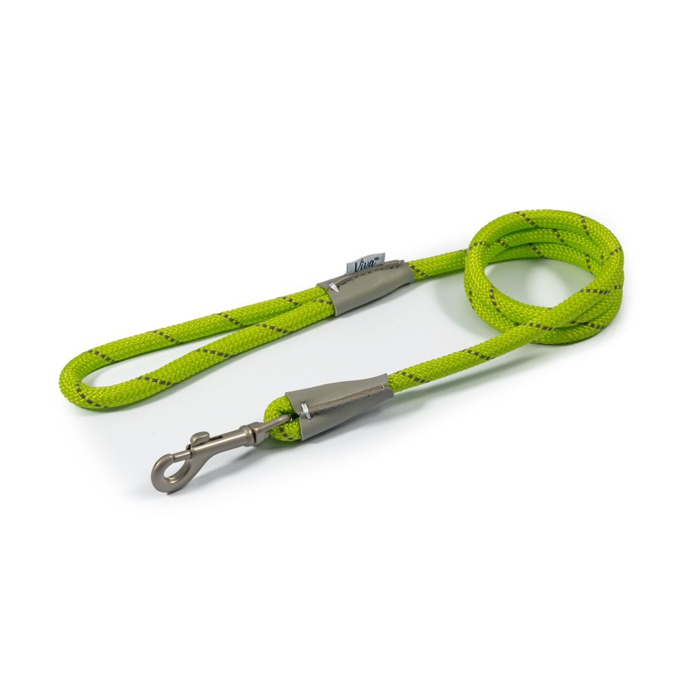 Ancol Viva Lime Green Poly-Weave Rope Dog Lead