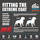 Ancol Extreme 70cm Black Blizzard Dog Coat - XX-Large