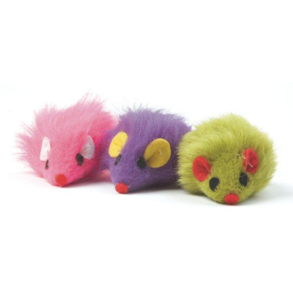 Ancol Colourful Cat Mouse Toy