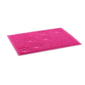 Ancol 40cm Pink Paw Feeding Mat