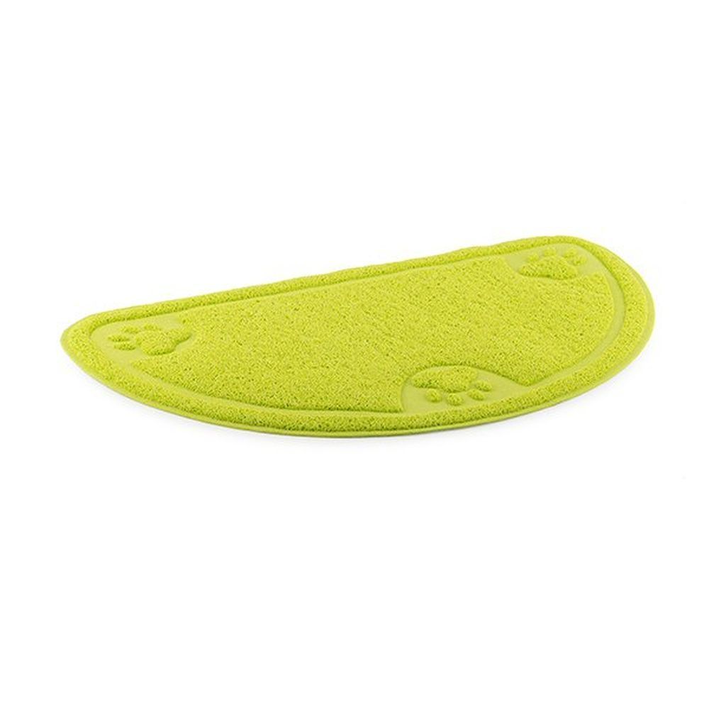 Ancol 60 x 36cm Green D-Shape Feeding Mat