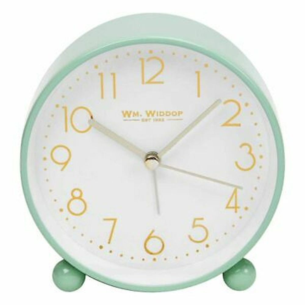 Widdop Duck Egg Metal Alarm Clock
