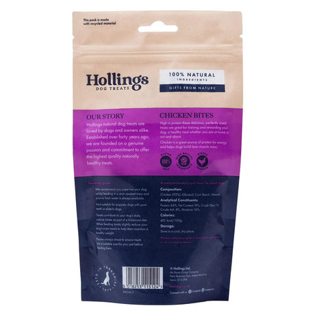 Hollings 75g Chicken Bites Dog Treats